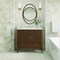James Martin Vanities 36'' Vanity, Mid Century Walnut w/ 3 CM Ethereal Noctis Quartz Top 485-V36-WLT-3ENC - alternate 2